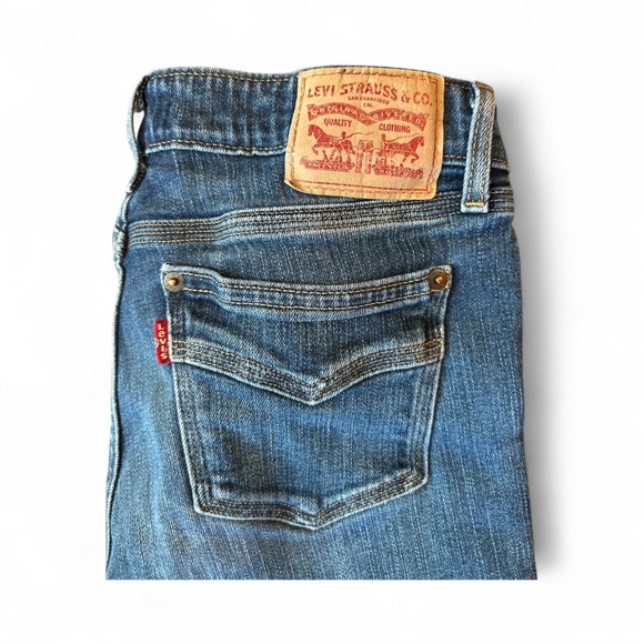 Levi’s 715 Bootcut Blue Jeans Women’s 28 - Picture 10 of 11